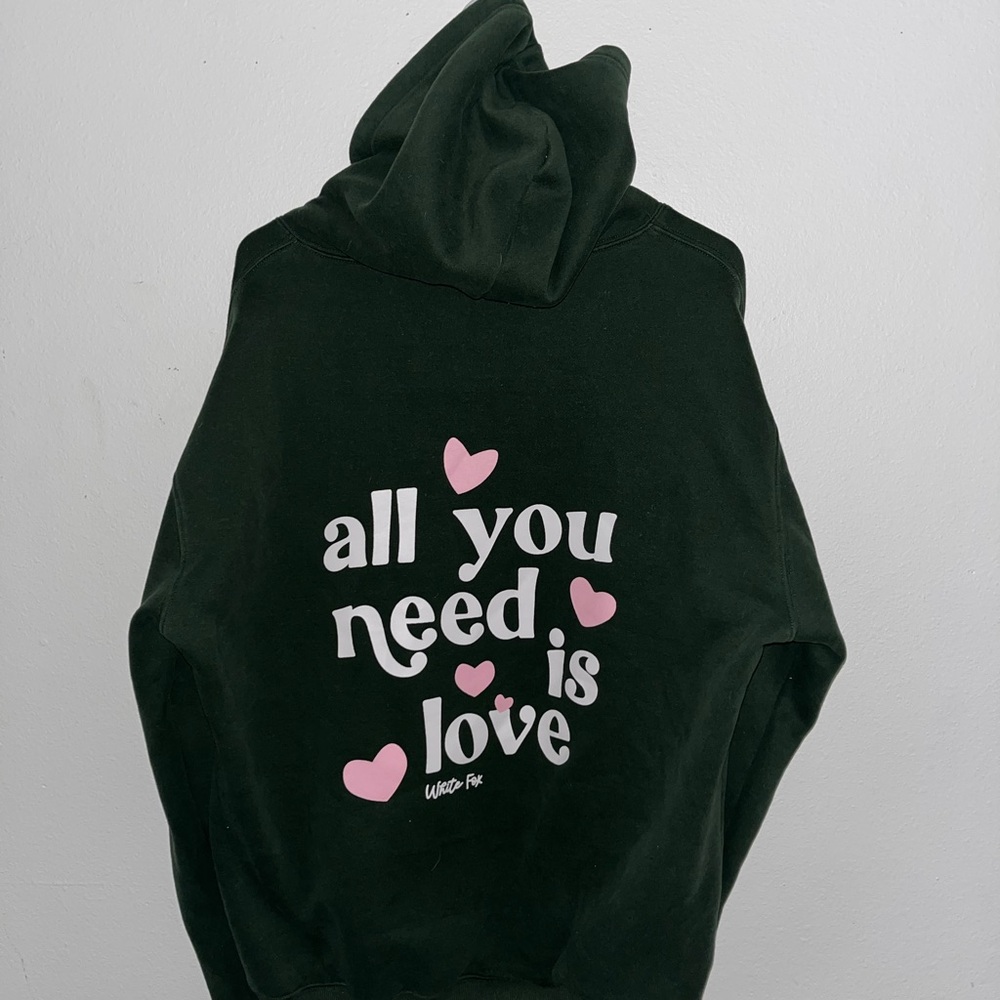 White Fox Hoodie